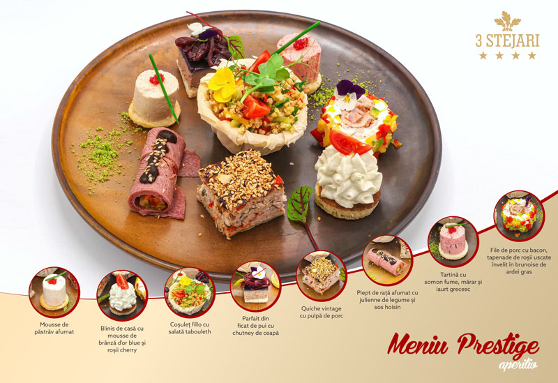 Meniu prestige aperitiv