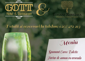 Wine dinner la restaurant Gott